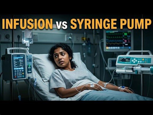 Infusion Pump vs Syringe Pump: Key Differences for Biomedical Students | MOHANA KEERTHI K G posted on the topic | LinkedIn