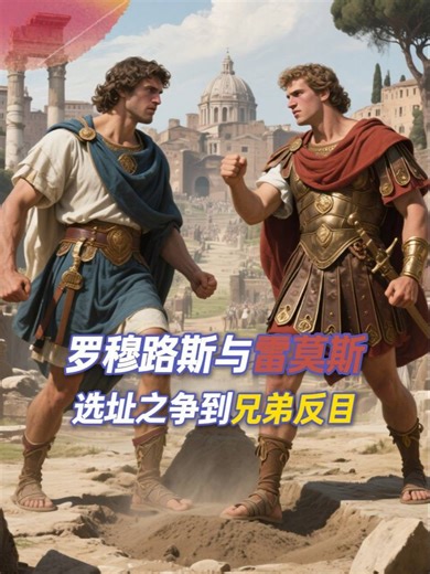 罗穆路斯与雷莫斯：选址之争到兄弟反目，罗马城奠基之殇