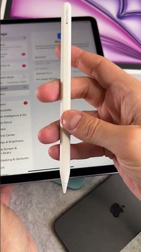 How To Connect Apple Pencil Pro to iPad Air M3