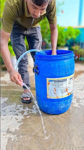 How to Drain Water Using Just a Hose - No Pump Needed!