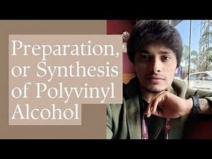 Polymers: Biodegradable polymers || Preparation, or Synthesis of Polyvinyl alcohol ||