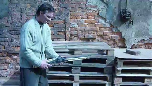 簧轮枪1560 射击