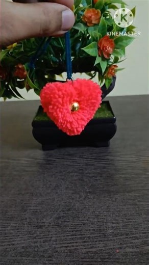 DIY Woolen Keychain ✨ | #gift #diy #homemade #craft #craftideas