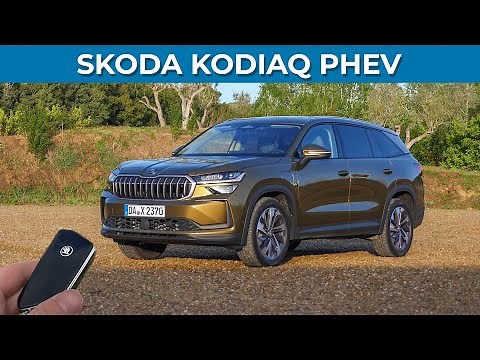 Skoda Kodiaq Plug-in Hybrid (2024) - POV review - Walkaround and Driving