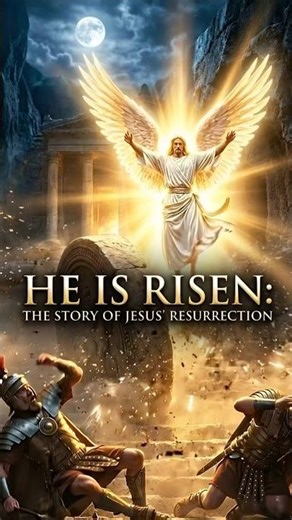 The Resurrection of Jesus Christ: He Is Risen! (Full Story) #resurrection #jesus #heisrisen #shorts