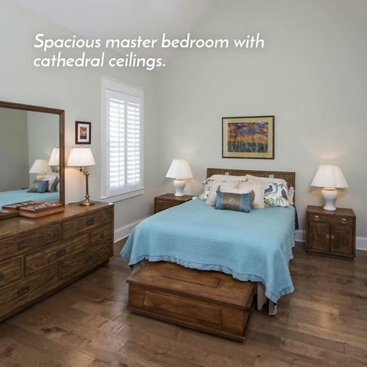 One story house plan with a modest floor plan and Craftsman style | The Jenner