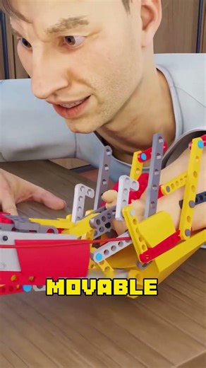 The story of a man who has a prosthetic arm made from Lego‼️😭