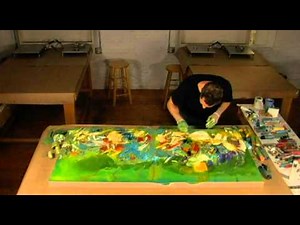 Paint Demo with R&F Pigment Sticks