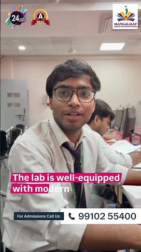 College Computer Lab Tour 2026 💻 | Mangalmay Institute Student Experience
