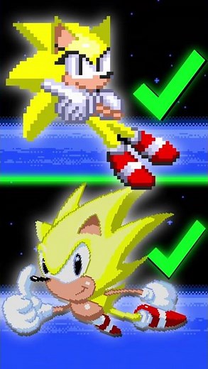 Sonic 3 A.I.R., but Female Sonic! 🦋 Soni the hedgehog v.3.1 🦋 Sonic 3 A.I.R. mods Shorts