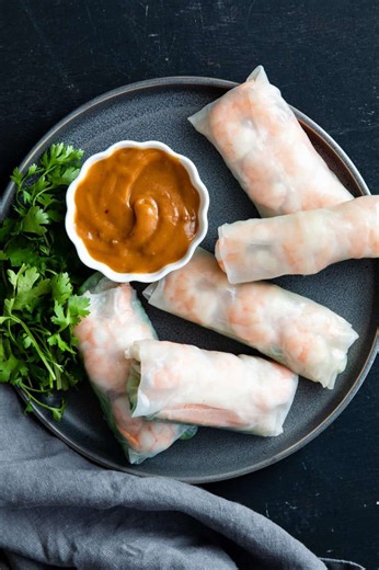 29K views · 124 reactions | Recipe here: https://therecipecritic.com/shrimp-spring-rolls/ This Shrimp Spring Rolls recipe is a great way to eat fresh and healthy. These spring rolls are crunchy, tasty and go really well with a peanut dipping sauce. | Tried and True Recipes | Facebook