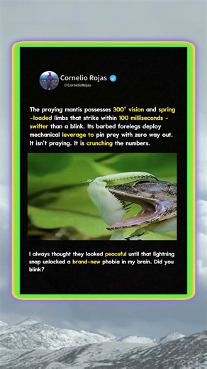 Never Underestimate A Praying Mantis! 🥋 #Nature #Insects #Wildlife