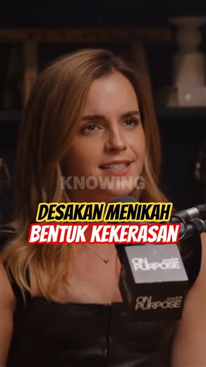 Menolak Tradisi untuk Menikah #emmawatson #harrypotter #disney #hollywood