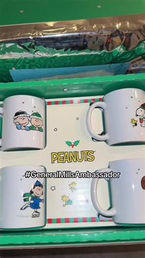 Festive PEANUTS Holiday Collection by General Mills