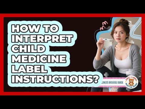 How To Interpret Child Medicine Label Instructions?