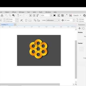 simple tips tricks logo design...#coreldraw #viral #trending #graphicdesign #logo