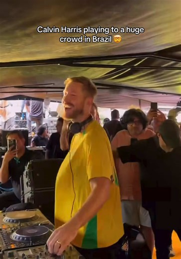 Calvin Harris Electrifies Massive Crowd in Brazil