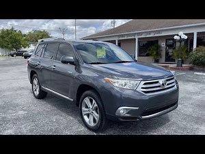 2012 Toyota Highlander Lakeland, Winter Haven, Brandon, Tampa, Orland, FL P2507