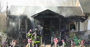 Home badly damaged after fire in Bethlehem