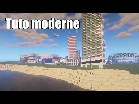 Minecraft - Tuto Ville Moderne #37 - Comment Construire une Plage [Terraforming World Edit]