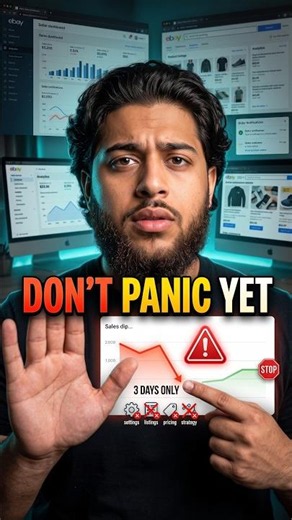 eBay Sales Down for 3 Days? DON’T Change Everything Yet ⚠️