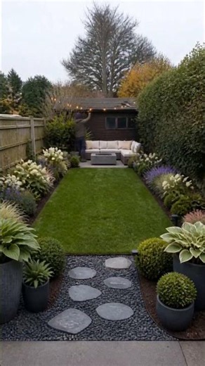 Backyard Makeover: Satisfying DIY Landscaping Transformation with AI! #Shorts