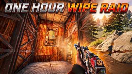 Raiding two bases solo just one hour after the wipe