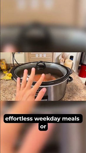 Crock-Pot Large 8-Quart Programmable Slow Cooker with Auto Warm Setting #kitchengadgets