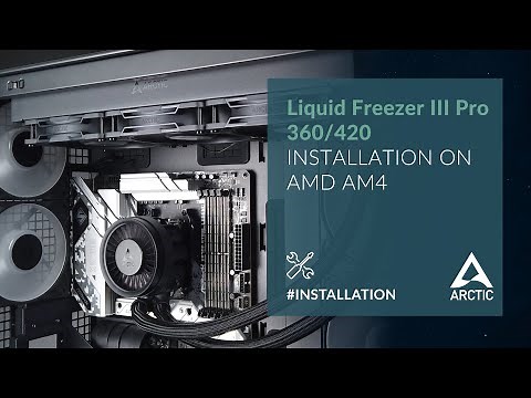 Liquid Freezer III Pro 360/420 – Installation on AMD AM4/AM5