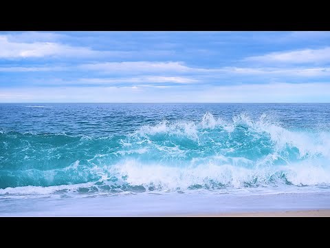 A trip to the dazzlingly beautiful East Sea, a beach with cool and big waves🌊Relaxation Healing ASMR