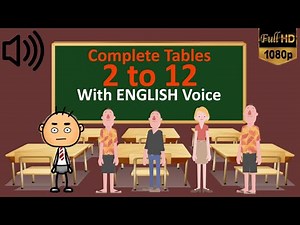 Tables 2 to 12 Complete - Math Tables Complete Two to Twelve