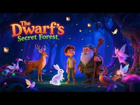 🌿✨ The Dwarf’s Secret Forest | A Magical Fairy Tale