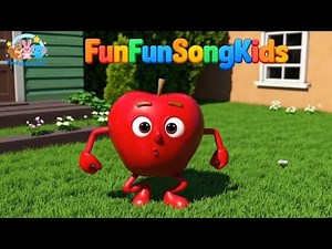 Fruit Songs for Kids – Apple, Peach & Pear | Fun Nursery Rhymes ‪@FunFunSongKids‬