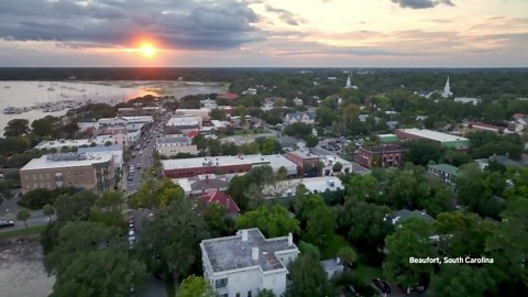 Drone Flight over 'Forrest Gump' Movie Locations