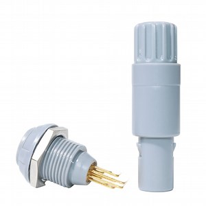 Durable Plastic Circular Connector for Reliable Electrical Connections