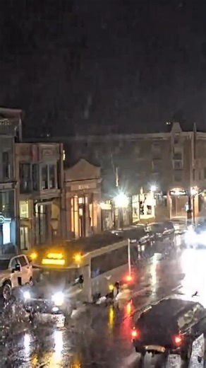Love to see the flakes flying today on the Telluride webcam! Check back tomorrow to see some snow on the peaks 😉 (You can also check out our webcams yourself here: https://visit.telluride.com/webcam) | Visit Telluride