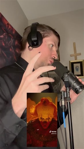 Nitheful on Instagram: "Our vocalist did a reenactment of the Pennywise sing along from @it_official check it out"