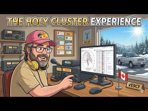 Is This The Ultimate DX Cluster? | Inside Holy Cluster with 4X1XP