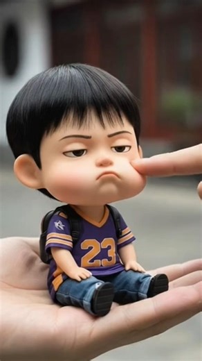 Cute 3D Chibi Animation Mood #animation #3d #shorts #cute