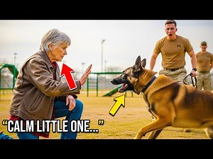 Combat K9 Refused All Commands — Until Old Woman Veteran Spoke One Word