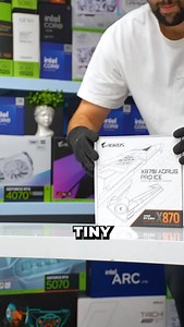 1.9K reactions · 109 shares | a TINY Gaming PC | with the RTX 5080 & Ryzen 9800X3D  —————— #gamingpc #pc #custompc #itx #itxpc #itxgamingpc #minipc #pcbuilding #pcbuilding | Radium PCs | Facebook