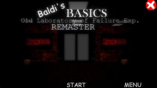 [YouTube/转载] Baldi’s Basics The Old Laboratory of Failure 巴迪的旧实验室第一章重制版更新