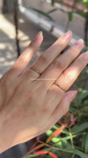 Cincin Titanium Korean Look