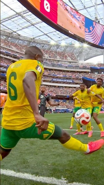 A massive defensive effort from South Africa 🇿🇦 #FIFAWorldCupOnYT
