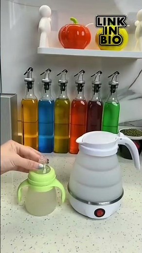 ⚡ Best Silicone Foldable Electric Kettle for Travel & Home | Portable & Collapsible Kettle Review 🌍☕