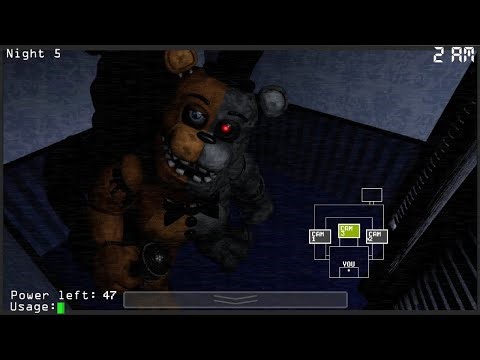 I added the Stingray Freddy to FNaF 4 (Watch Your Nightmares Mods)