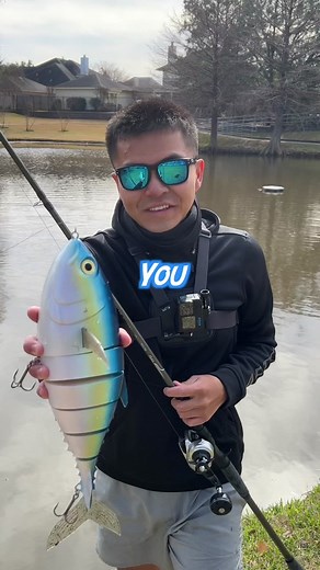 MOST RIDICULOUS LURE EVER❗️#bass #bassfishing #fish #swimbait #fishing #outdoors #lure #takeoverseason #bait