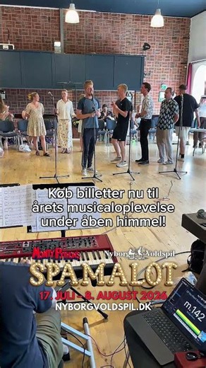 Du får ikk' succes på Broadway (orkesterprøve) – Spamalot 2026 | Nyborg Voldspil