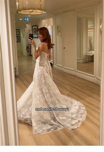 i think this is the best use of free will ive ever done 😂♥️🥐💐 #paris #weddingdresses #manifestation