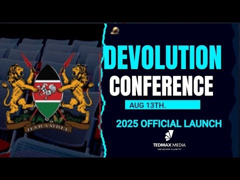 Devolution conference 2025 Official Launch; Homabay